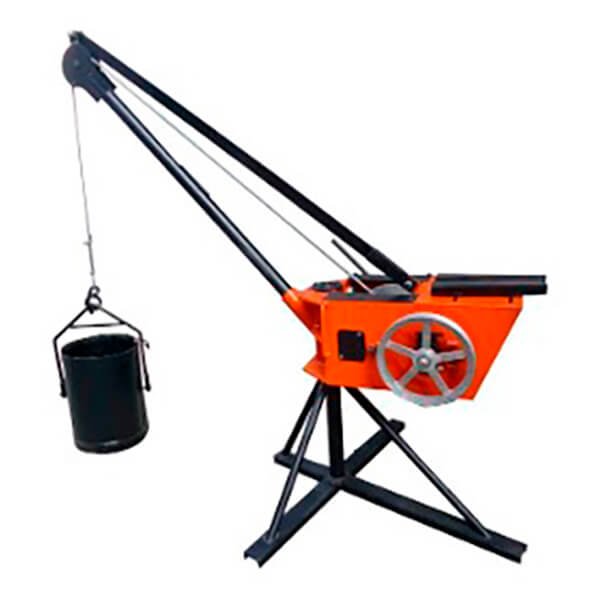 Pluma grua con balde con capacidad de 300kg a Gasolina 13hp