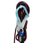 Línea de vida vertical de 100 metros certificada con gancho Linktech