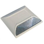 Tacha Vial Reflectiva Blanca Bidireccional