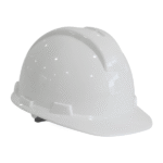 casco de seguridad blanco evo pro clase E tipo 1 rachet