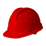 casco de seguridad rojo evo pro clase E tipo 1 rachet