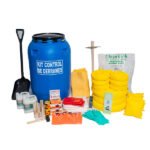 Kit Básico Para Control de Derrames Químicos 90 Galones