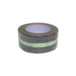 Cinta antideslizante negro/verde reflectiva de 5m por 2 pulgadas
