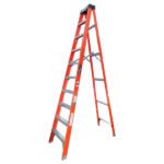 Escalera dielectrica 10 pasos de tijera