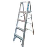 Escalera Tipo Tijera De 5 Pasos / 1.52 metros en Aluminio ESCALUMEX