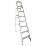 Escalera Tipo Tijera De 8 Pasos / 2.44 metros en Aluminio ESCALUMEX