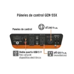 Planta Eléctrica de 13HP Truper GEN-55X a Gasolina 5500W