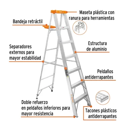 Escalera-Truper-EST-25-Tijera-3-9-Peldanos-Aluminio-Tipo-II-2.webp