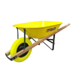 Carretilla Antipinchazo para 150 kg de Tolva Metálica Rueda de 14”