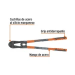 Cizalla Corta Perno 12" a 36" Truper Profesional CP Acero Cromo - Imagen 2