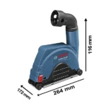 Aspirador Bosch GDE 115-125 FC-T para esmeril de 4 1-2 y 5 pulgadas (2)