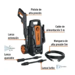 Hidrolavadora Truper 1500 psi HILA-1500 Eléctrica 1.9HP 4.8L min (2)