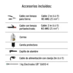 Inversor Soldador Petrul Soin 120/160P para Voltaje 127/220V
