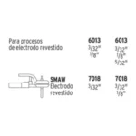 Inversor Soldador Truper Soin 110/130 para Voltaje 127/220