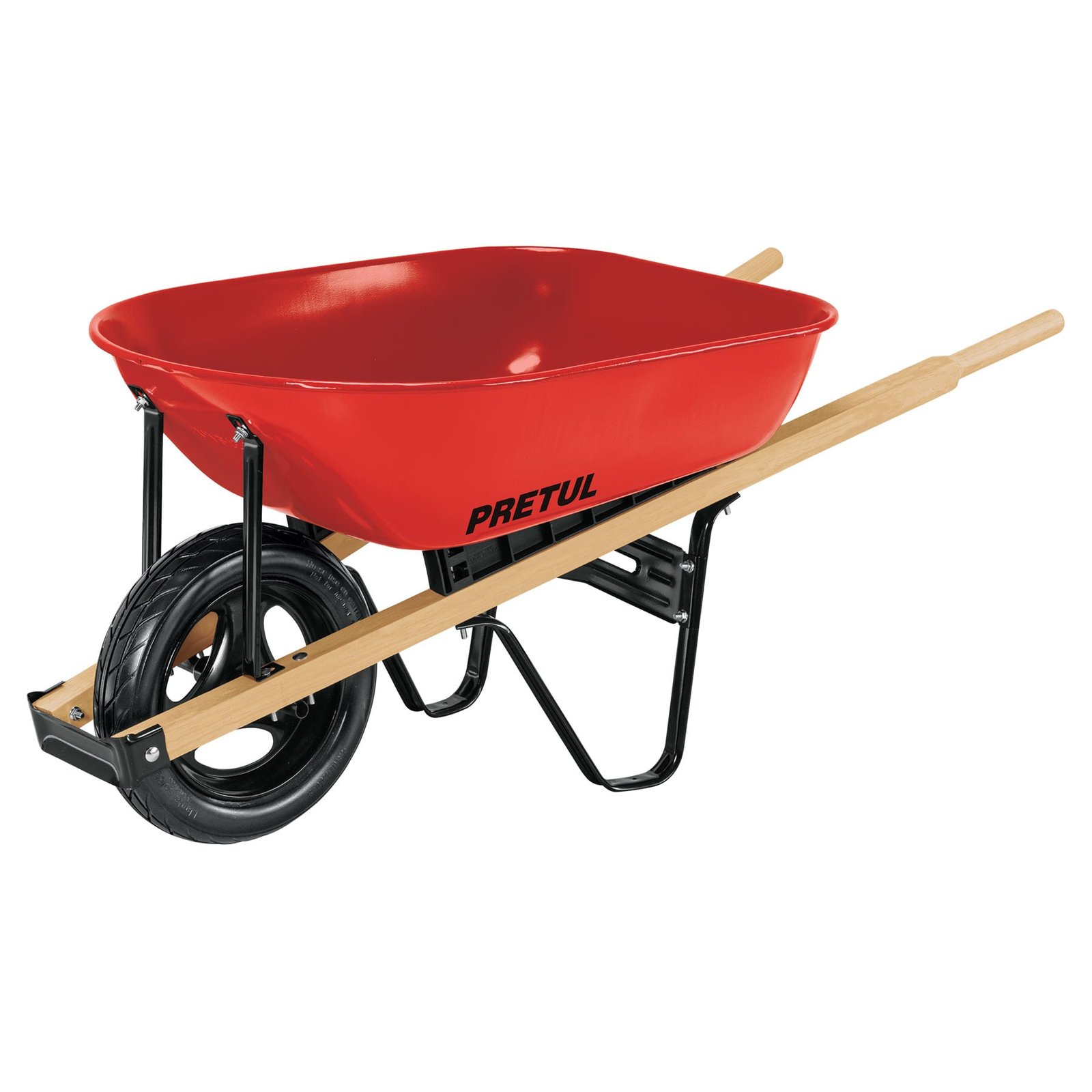 Carretilla de Plástico Roja Petrul CAP-5WFFR Bastidores Madera (1) Carretilla de Plástico Roja Petrul CAP-5WFFR Bastidores Madera (1)